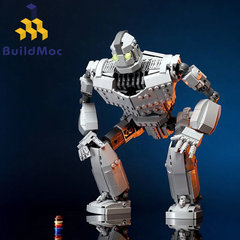 Nový Robot Nosenie Železa Robot Technicle Mesto číselné Údaje Obrích modelov Stavebné kamene, Tehly Deti Hračky Chlapec Darčeky Narodeniny nové