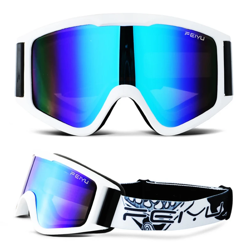 NOVÝ Valec Dvojité Objektív Lyžiarske Okuliare čelné Sklo UV400 Anti-fog Lyžiarske Okuliare Alpine Okuliare pre Deti, Mužov, Ženy, Snowboarding