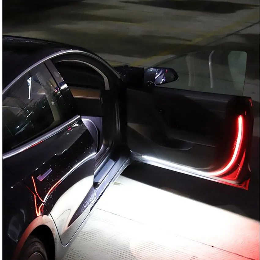 Nový štýl auto príslušenstvo LED dvere, Výstražné Svetlá NA ford focus 2 zamerať 3 fiesta mondeo 4 kuga, s-max ranger Tuga 2016 Mazda 2 3