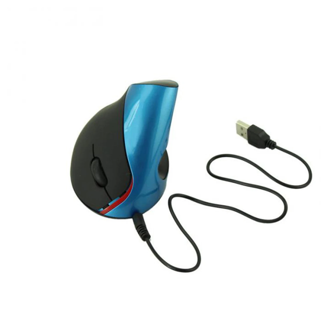 NOYOKERE Hot Predaj Ergonomický Dizajn USB Vertikálne Optická Myš Zápästie Uzdravenie Pre Počítač PC, Notebook Ploche