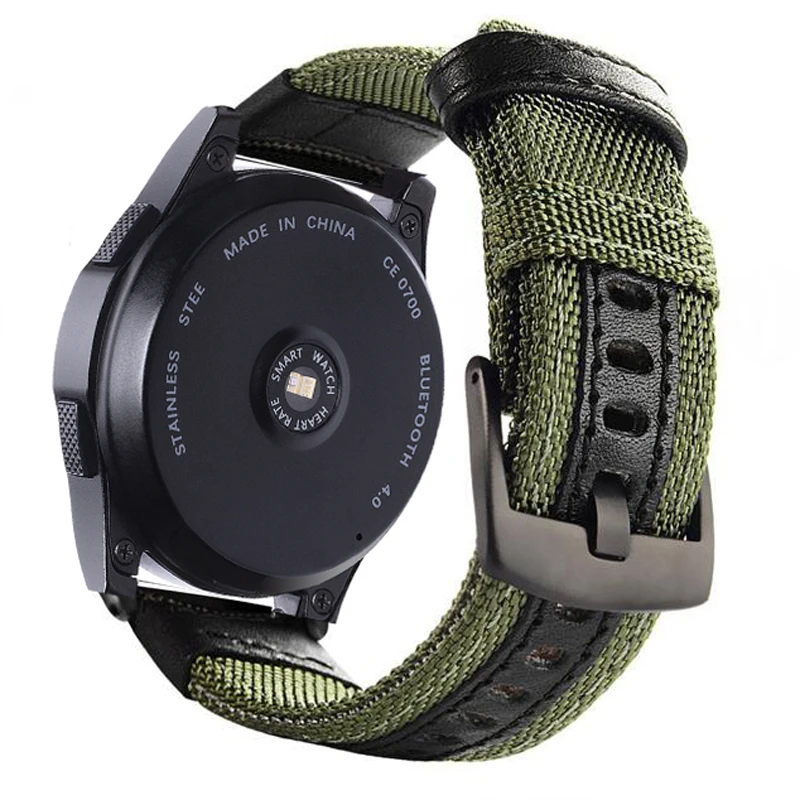 Nylon Kožený Remienok Pre Huami Amazfit GTR 47mm 42mm Smart hodinky, Náramok pre Xiao Amazfit His Tempo Stratos 3 2 2S Šport Band