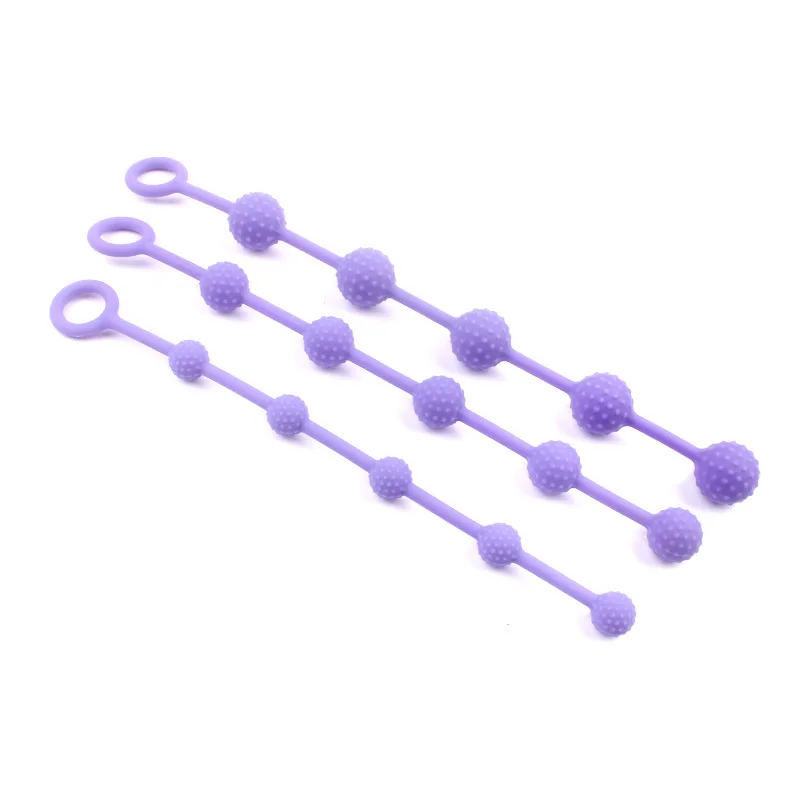 Náhodné análny hračka farebné silikónové malé plávajúce bod análny korálkové reťaze vaginálne plug análny loptu stimulátor pár sexy hry