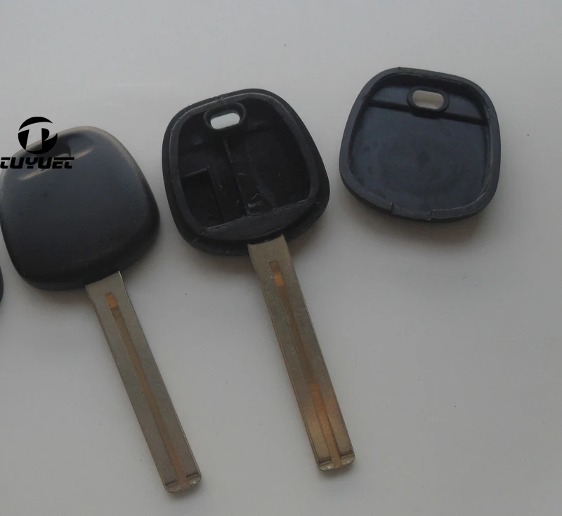 Náhradný Kľúč Shell Polotovary Pre Lexus Transpondér Tlačidlo Shell TOY48 Dlhú Čepeľ 46 MM(môžete Dať TPX1 & TPX2)