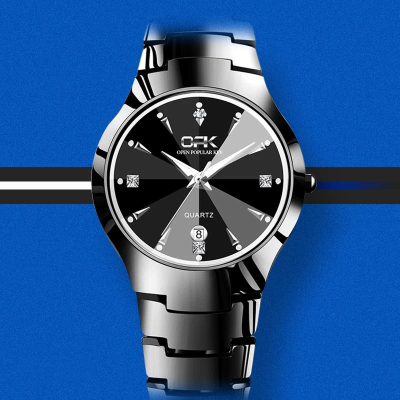 Náramkové hodinky Diamanty Quartz Športové hodinky mužov Auto Dátumu, hodiny s Nepremokavé Módne Luxusné hodinky mužov Relogio Masculino