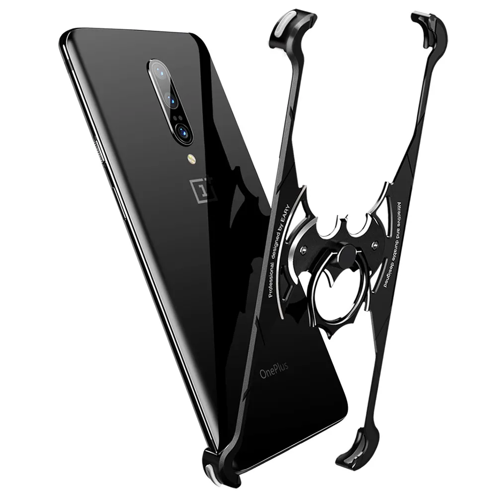 OATSBASF OnePlus 7 7pro Mobile Shell Pol Pack Kovový Rám Osobnosti Batman Kryt Ultra-tenké All-inclusive Drop Prípade Pevného