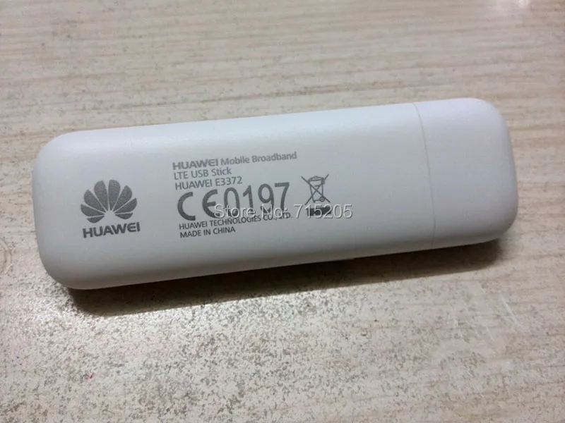 Odomknutý Huawei E3372 E3372h-607 s Anténou 150Mbps 4G Modem, 4G Modem USB 4G LTE hardvérový kľúč USB Stick Datacard PK K5160