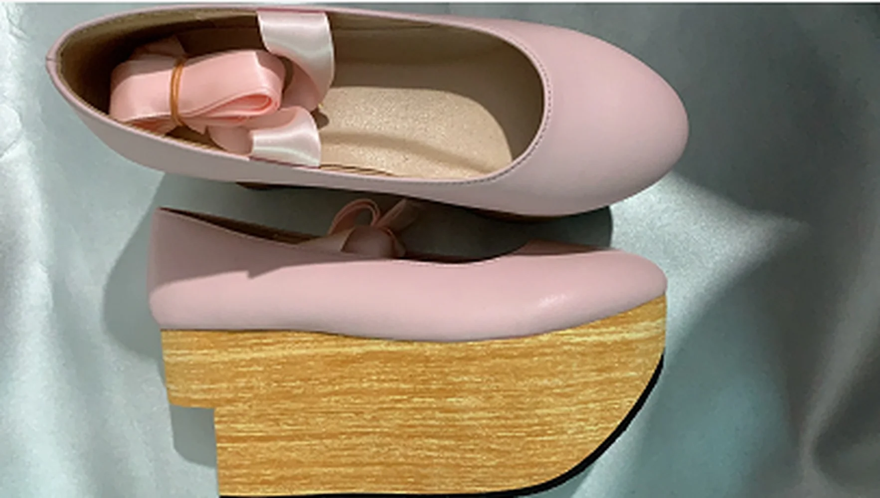 OLOMLB Dámske Platformy Vysokým Podpätkom Čerpadlá Sandále Krížové popruhy Lolita Cosplay popínavé rastliny Japonský Harajuku Obuv na Zákazku