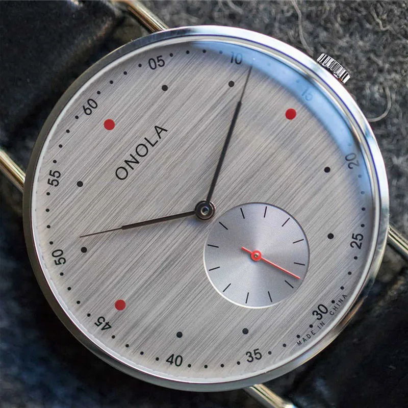 ONOLA jednoduché quartz hodinky mužov 2019 klasické luxusné značky koža/nylon oceľové náramkové hodinky vodotesné cusual sledovať Relogio Masculino