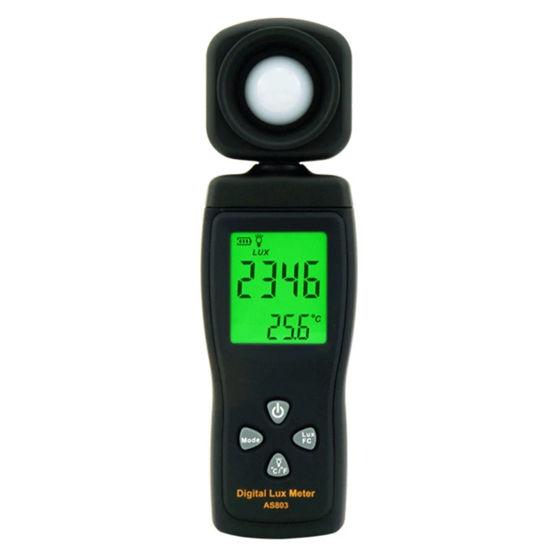 OOTDTY AS803 Luxmeter Digitálny Svetlo Meter Lux Meter Fotometer UV Meter Radiometer LCD Ručné Illuminometer