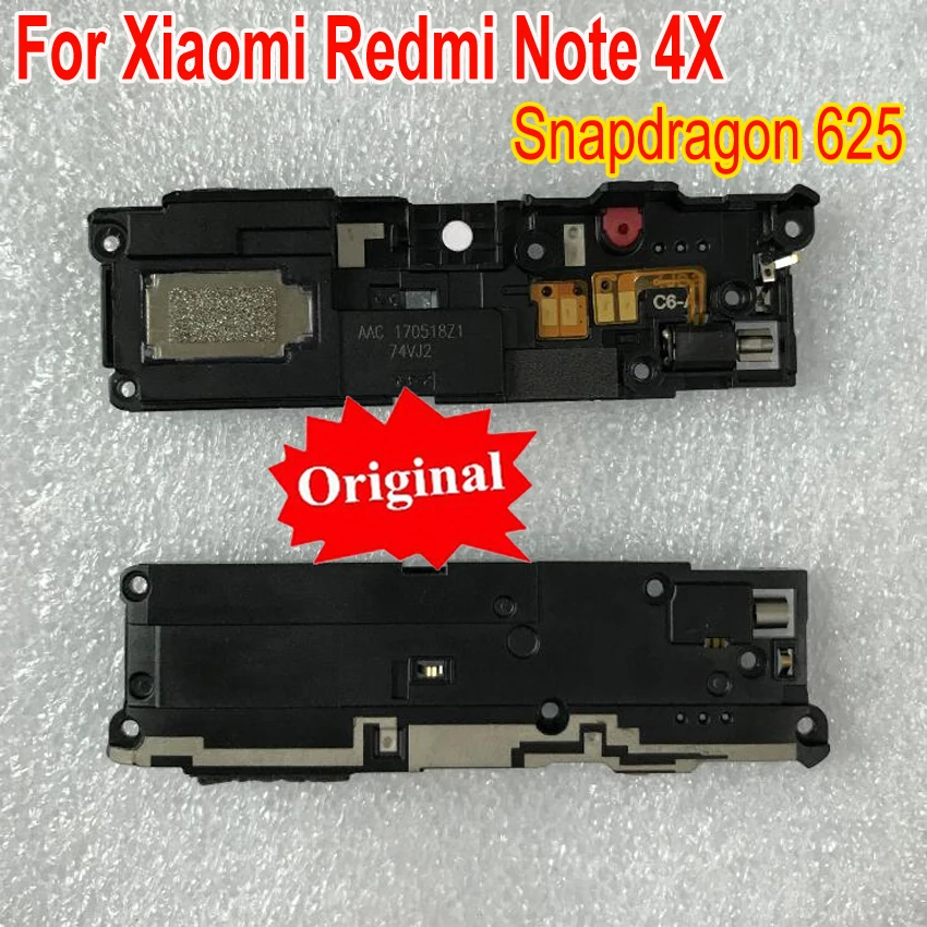 Originál Reproduktor Hlasný Reproduktor Bzučiak Zvonenie Pre Xiao Redmi Poznámka 4X / Note4 Poznámka 4 Snapdragon 625 Verzie telefónu časti