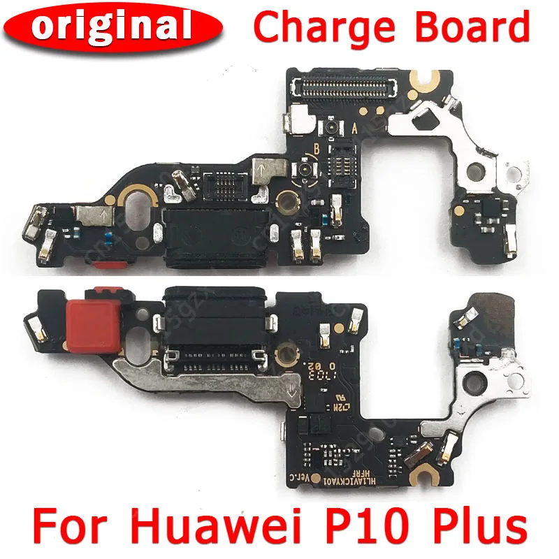 Originálne Nabíjací Port Pre Huawei P10 Plus P10Plus USB Nabíjanie Doske PCB Trkvas Konektor Flex Mikrofón Výmena Náhradných Dielov