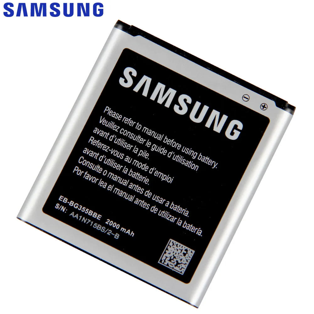 Originálne Náhradné Batérie Samsung Galaxy Core 2 G355H G3558 G3556D G355 G3559 SM-G3556D EB-BG355BBE S NFC 2000mAh
