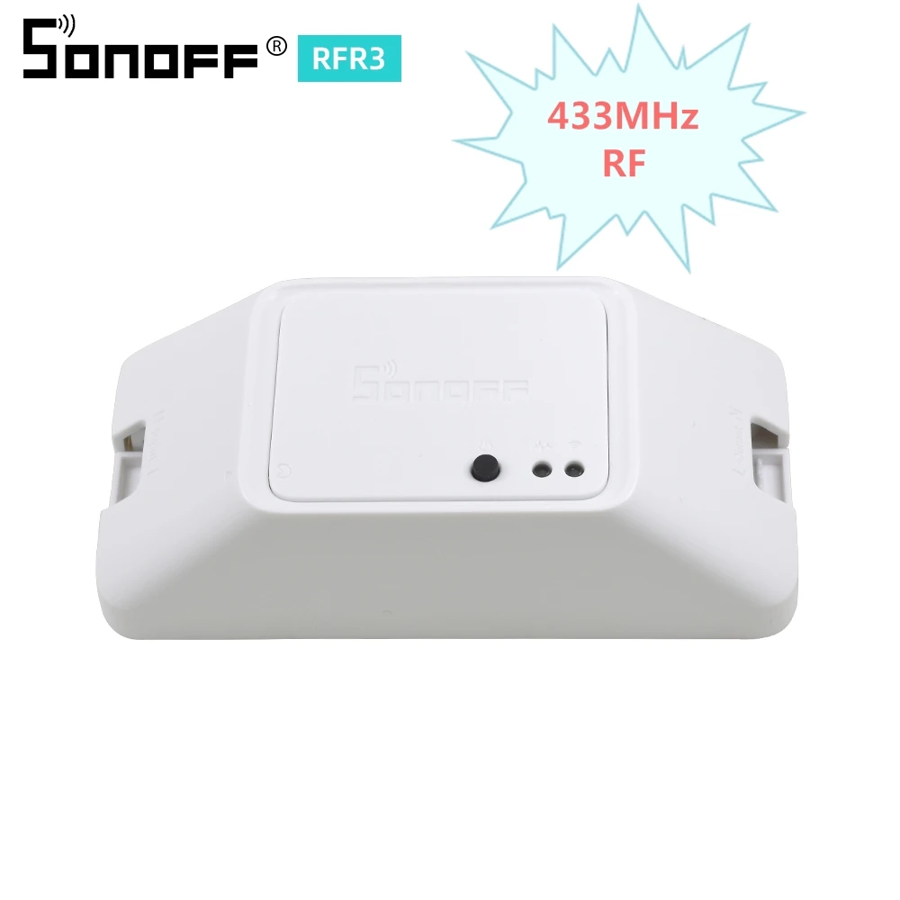 Originálne Sonoff 433MHz DIY RF R3 Prepnite položku Wifi 220VLight/Hlasové Ovládanie Pre Alexa/Google Asistent Smart Home Prepínač Bezdrôtovej komunikácie
