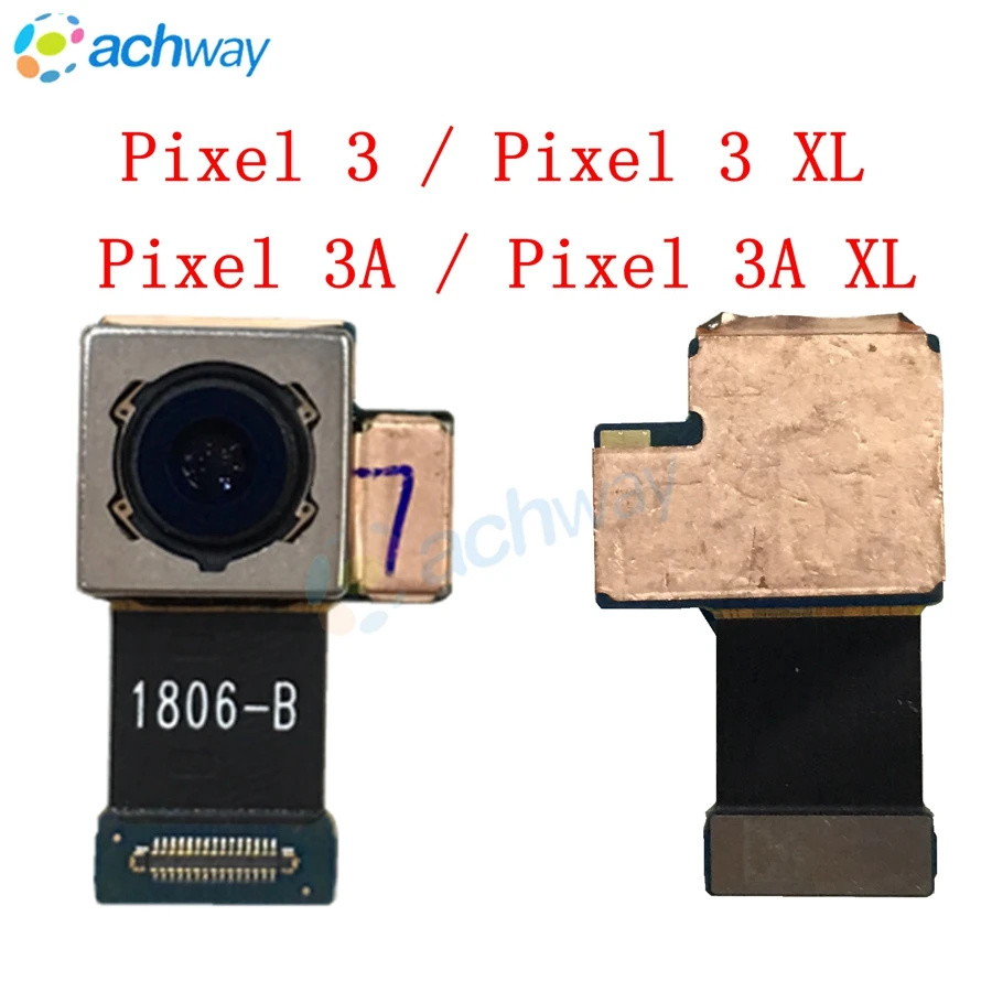 Originálne Zadný Fotoaparát Pre Google Pixel 3 XL Zadná Kamera Pixel 3 Veľké Hlavný Fotoaparát Flex Kábel Pixel 3A XL Náhradné Diely