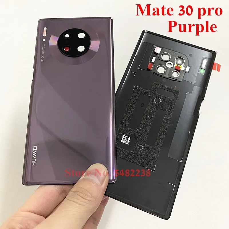 Originálny kryt batérie Pre Huawei Mate 30 Mate30 pro LIO-AN00 TAS-AN00 Späť na Bývanie dverí Kryt Zadnej prípade objektív