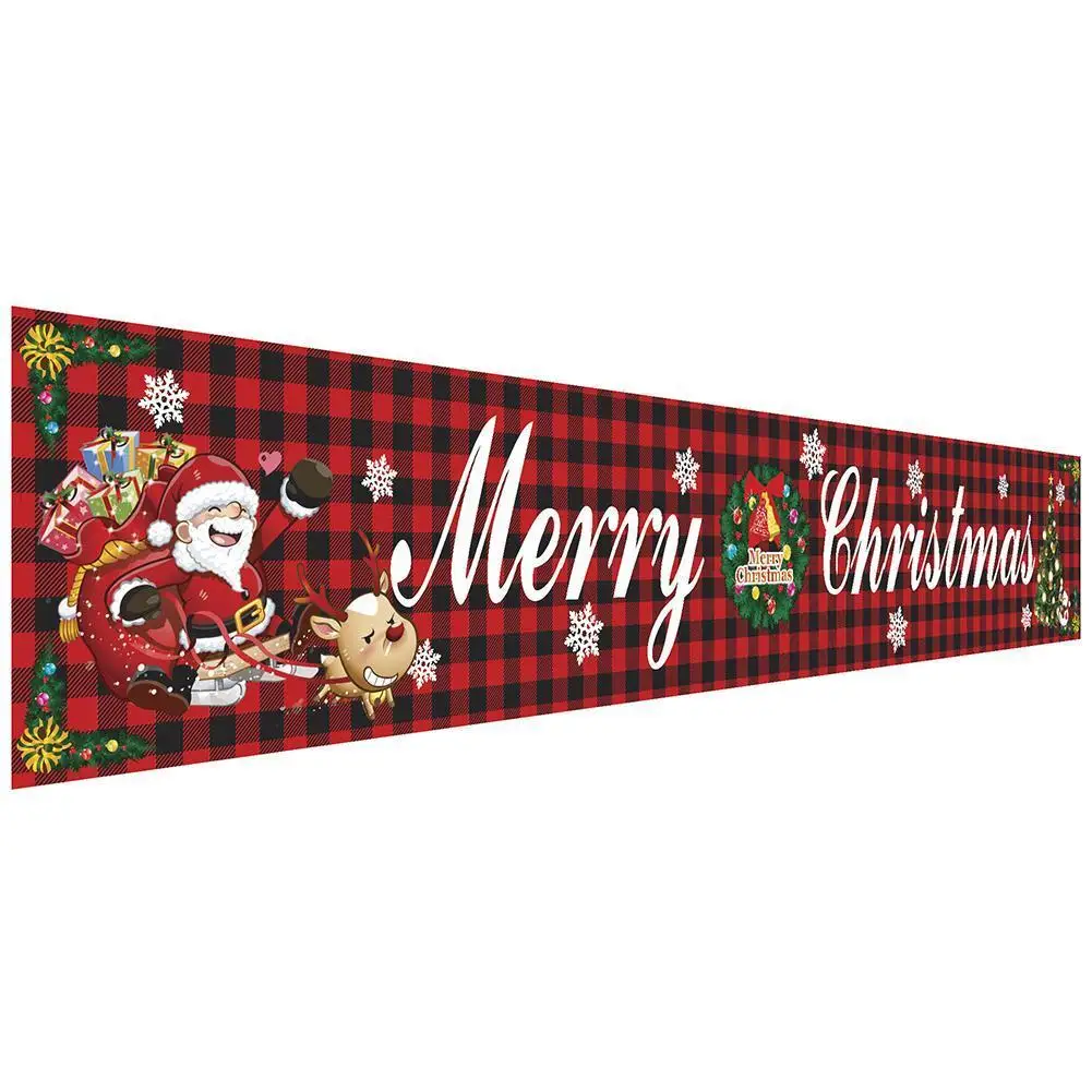 Oxford Handričkou Outdoor Banner Obchod Office šťastné a Veselé Vianoce, Vianoce Cristmas Dekorácie Navidad Rok Šťastný Dekor Pre Domáce Noel Ne K4J3