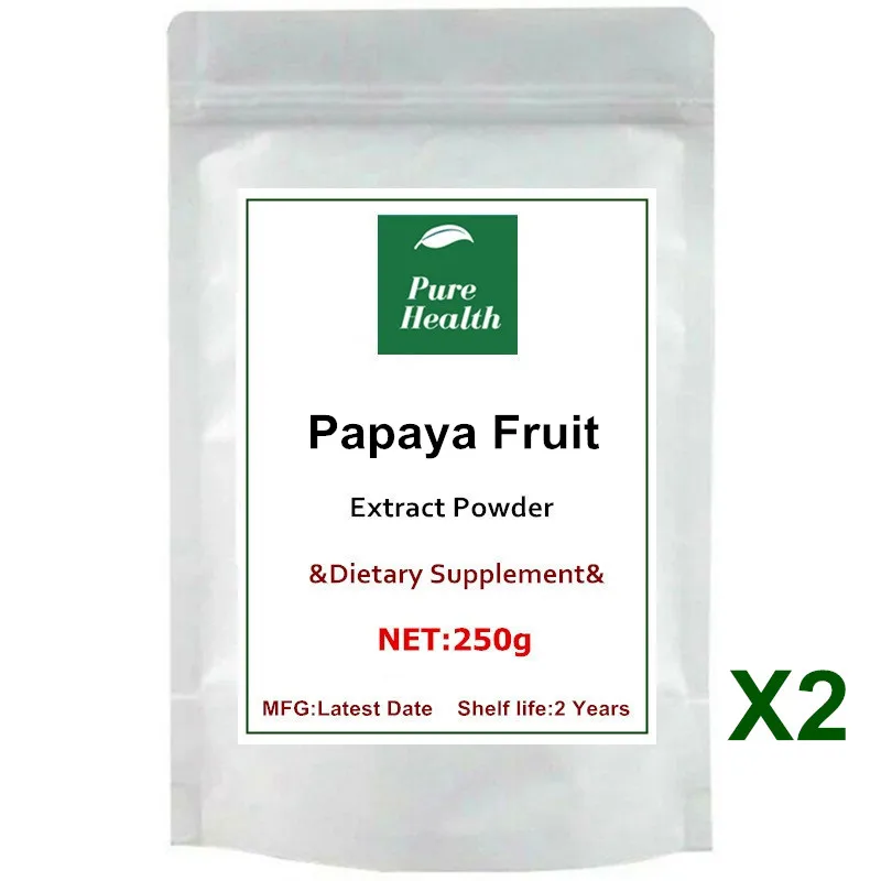 Papain vo forme Prášku, Výťažok z Papáje, Ovocie - Tráviaci Enzým (Carica Papaya)