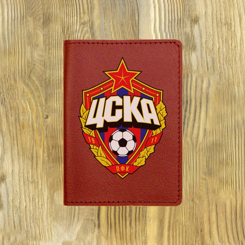 Pas kryt Sportclub CSKA znak, originálny kožený kryt, pas kryt