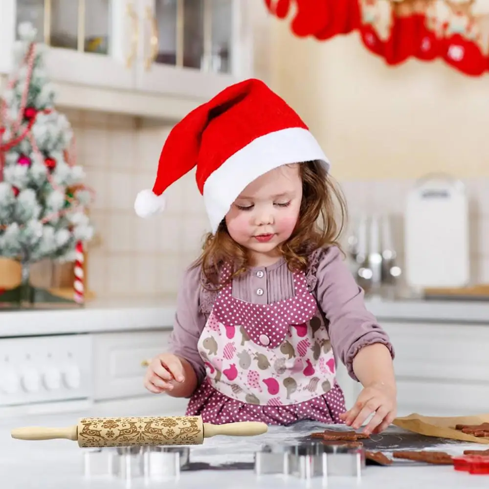 PATIMATE Vianočné Drevené Koľajových Pin Veselé Vianočné Dekorácie Pre Domov Vianoce Kuchyňa Pin 2019 Navidad Dar Nového Roku 2020