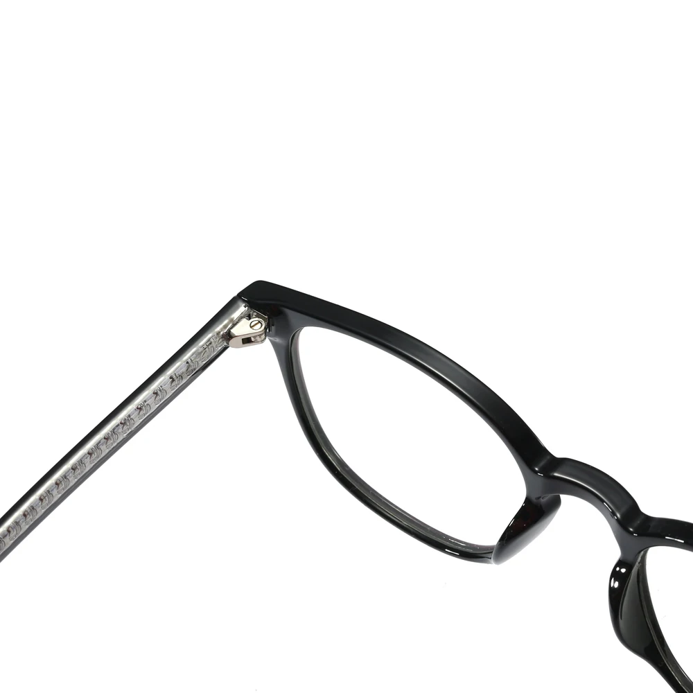 Peekaboo žien námestie okuliare modré svetlo ochrany muž jasný objektív tr90 rám optické okuliare pre mužov transparentné čierna