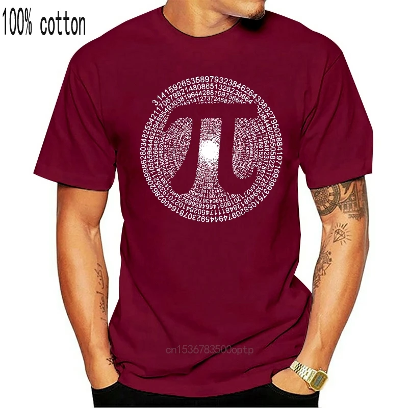 Pi T-Shirt 3,14 Pi Počet Symbol Matematické Vedy Giftin Lete roku 2020 Pop Bavlna Muž Funny T-Shirts