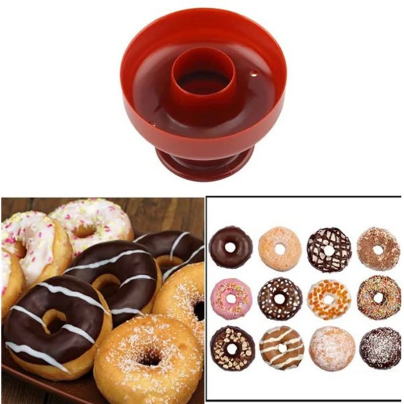 Plastové Mini Donuts Maker Dezert Dávkovač Hlboké Smažiť Šišku Formy Jednoduché, Rýchle Prenosné Arabčina Stebėtų Formy Gadget Kuchynské Náradie