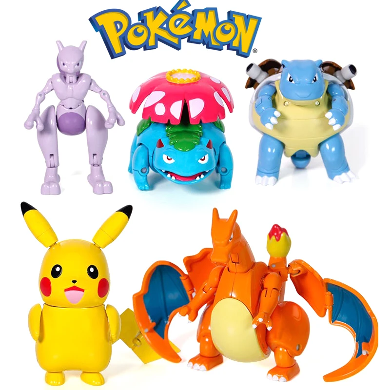 Pokemon údaje hračky anime figúrka pokémon pikachu Charizard Mewtwo Squirtle pokemon pokemon akcie obrázok detský model bábiky