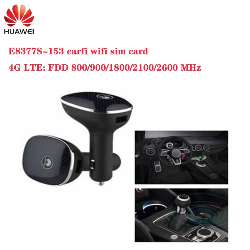 Používa Odomknutý E8377h-153 Carfi Huawei E8377 Auto Wifi Router 4g Prenosný Wifi Hotspot LTE