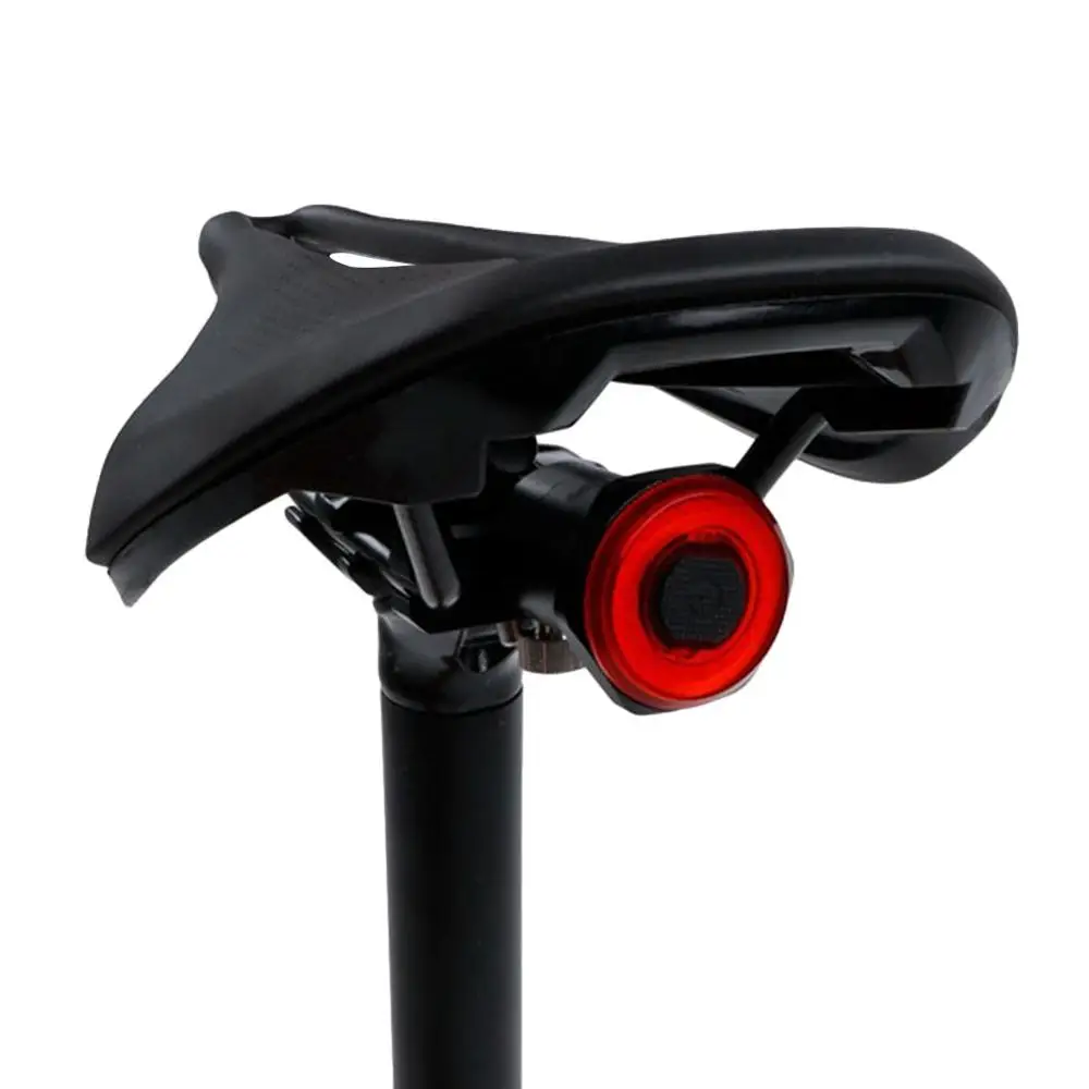 Požičovňa Inteligentný Blesk na Bicykli Auto Štart/Stop Brzdy Snímanie IPx6 Nepremokavé USB Nabíjanie LED zadné svetlo Bicyklov Svetla