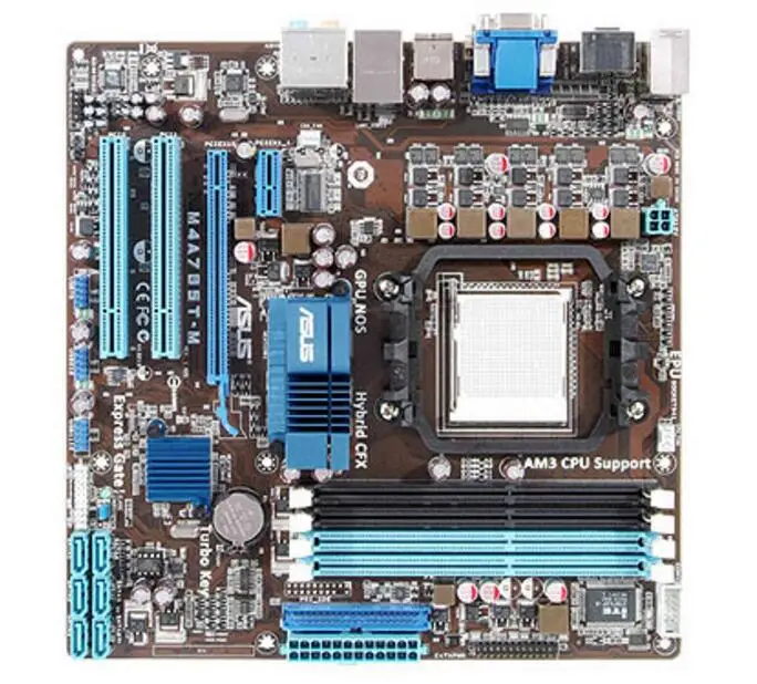 Pre ASUS M4A785T-M Pôvodná Používané Plochy pre AMD 785G základná Doska Socket AM3 DDR3 USB2.0 SATA2