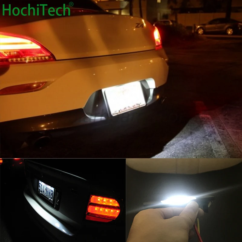 Pre BMW Z4 E85 E86 E89 Z4M coupe cabrio bez Chýb biele LED špz Svetlo Lampy