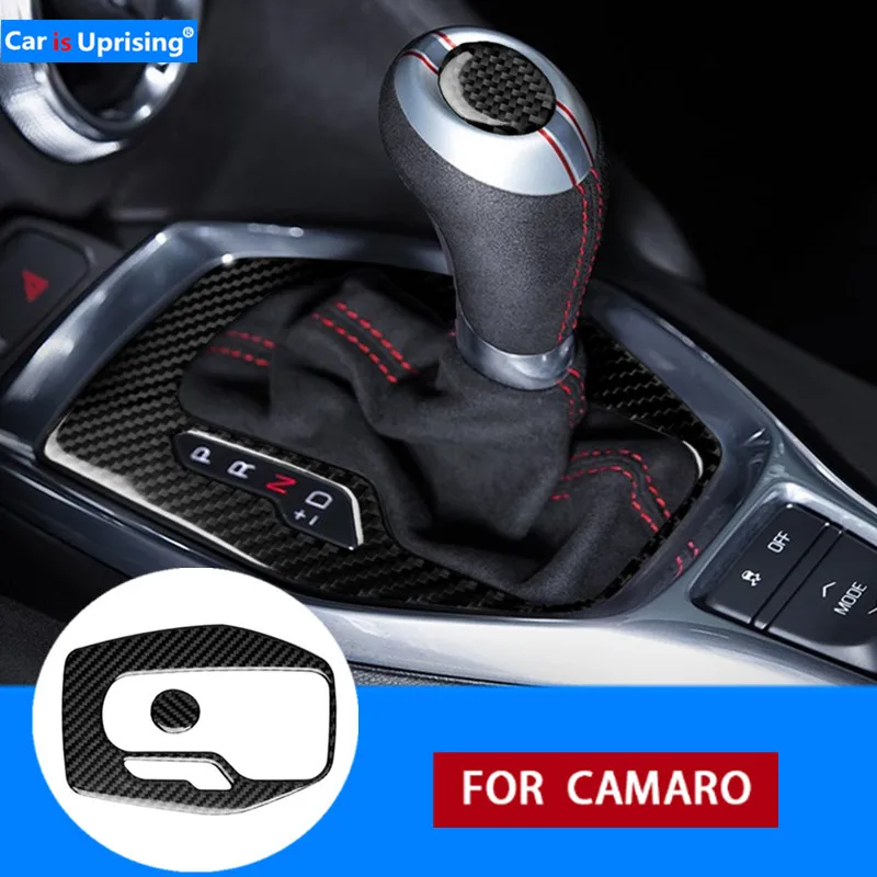 Pre Chevrolet Camaro 2016 2017 2018 2019 Príslušenstvo pre Camaro Nálepky Uhlíkových Vlákien Interiérom Auta Radenie Panel