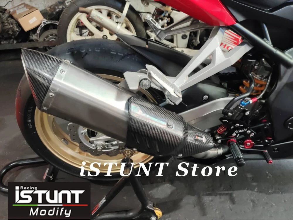 Pre Honda CBR250 CBR250RR 2017 2018 2019 2020 Motocykel Výfukový Systém Upravený Uniknúť Uprostred Prepojenie Potrubia Zliatiny Titánu Šál