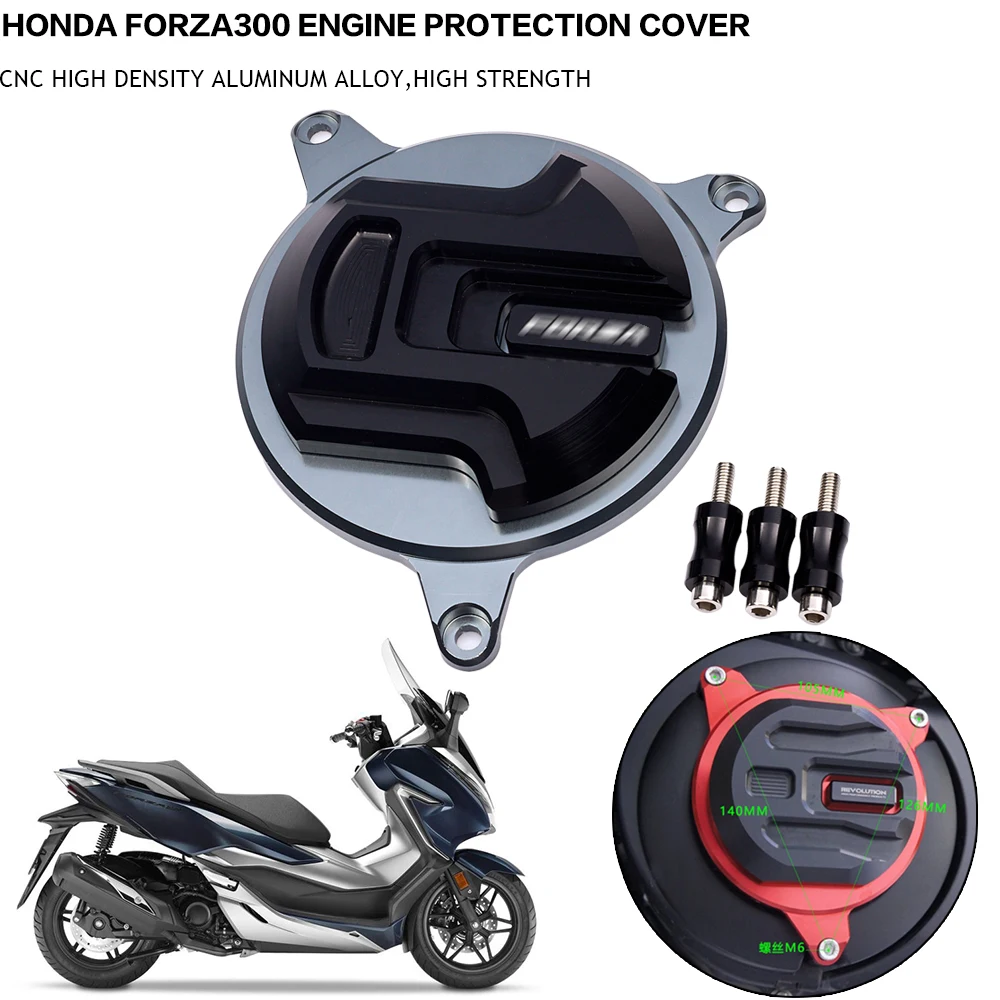 Pre HONDA FORZA 300 Forza 250 MF13 2017 - 2019 CNC Motora Stráže Súbor Ochranné Motocykel Kryt Pád Jazdca Pádu Ochrana