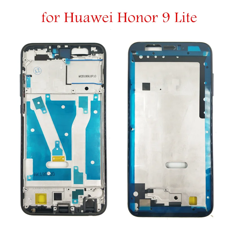 Pre Huawei Honor 9 Lite Stredný Rám Doska Bývanie Rámu Modularitou Panelu LCD Podpora Predný Rám Česť 9 Mládeže Opravy Dielov