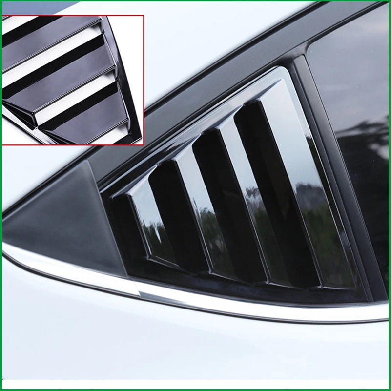 Pre Hyundai Elantra Avante 2016 2017 2018 Sedan ABS Zadné Dvere Okná žalúzie Žalúzie Rám okenný Parapet Tvarovanie Krytu Nálepky, Trim