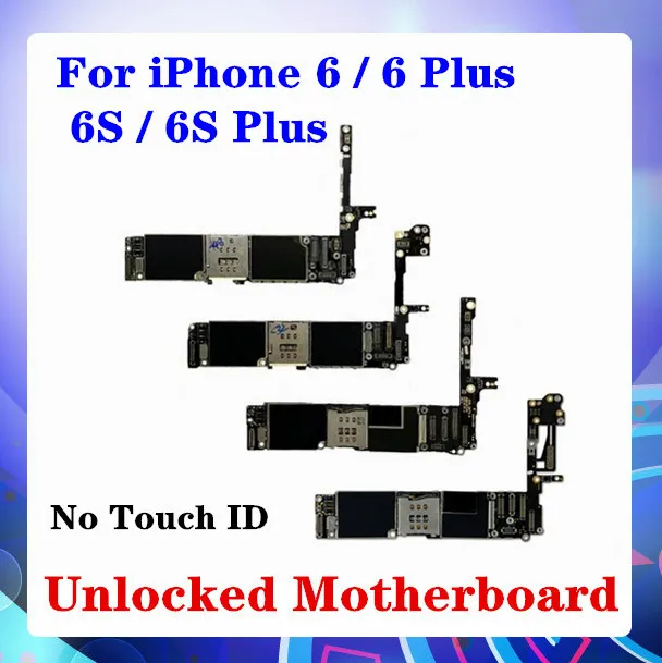 Pre iphone 6 Plus,6S Plus doska Bez Dotyk ID Čisté ID pre iphone 6,6 S Doske S Plnou Čipy