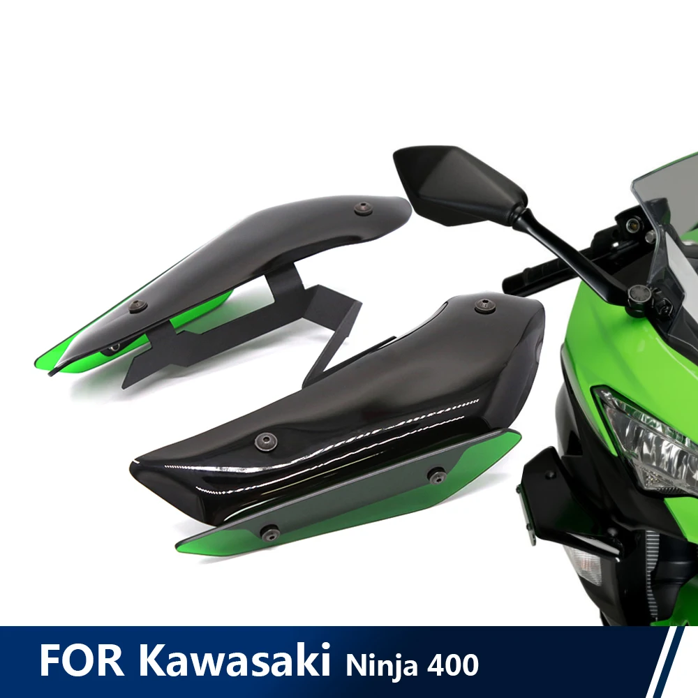 PRE Kawasaki Ninja 400 PRÍTLAK SPOILERY Aerodynamické Krídlo Súpravy Pevného Winglet Kapotáže Krídlo Motocyklové Príslušenstvo Ninja400