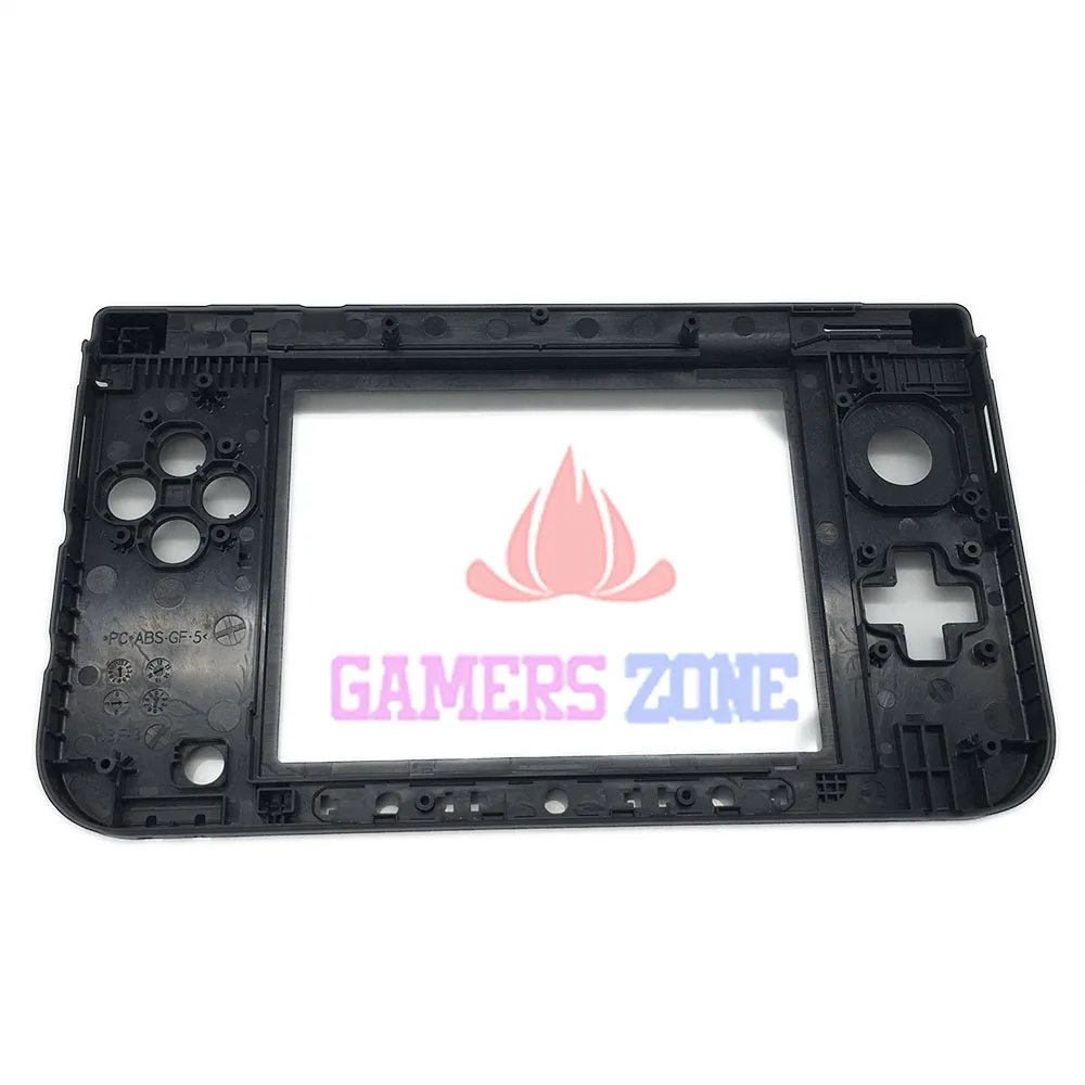 Pre Nintendo 3DS XL náhradný Diel Black Dolnej Strede Shell / Bývanie bez Zámku, bez tlačidlá