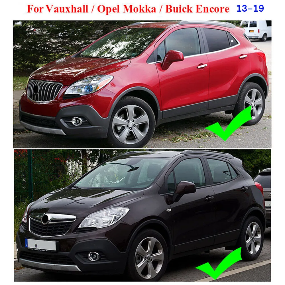 Pre Opel Mokka X Vauxhall Buick Encore 2013 - 2019 Mudflaps Splash Stráže Predné, Zadné, Sada Blato Klapky Blatníky 2016 2017