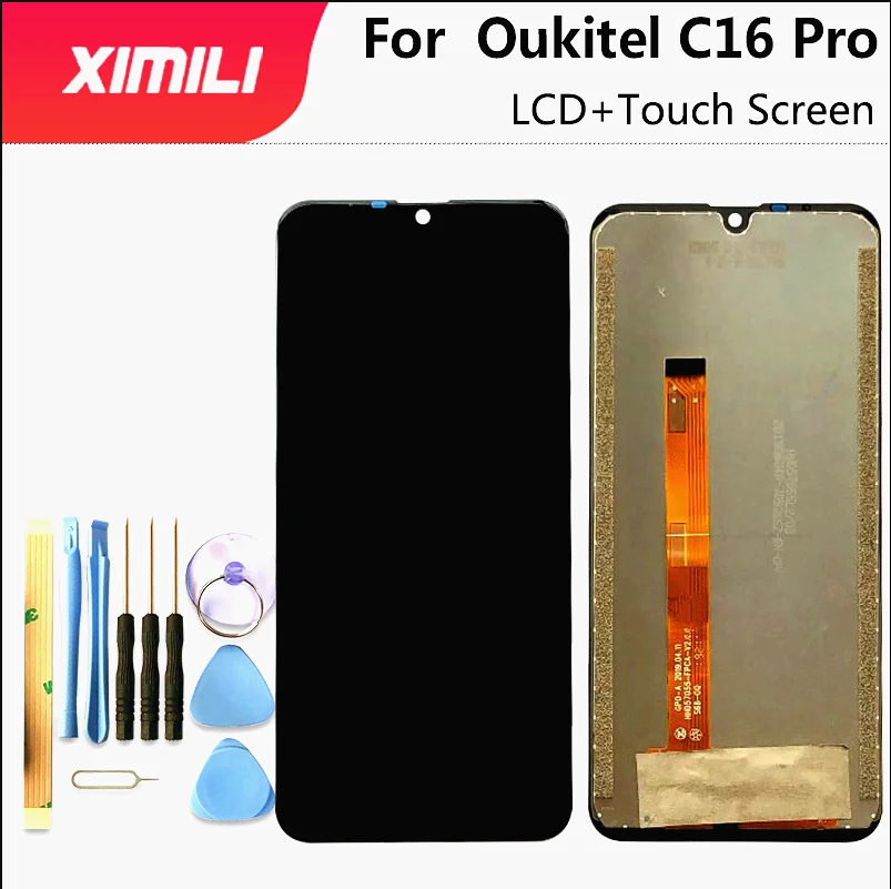 Pre Oukitel C16 Pro LCD Displej a Dotyková Obrazovka 5.71