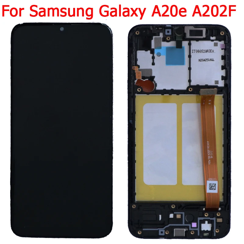 Pre Samsung Galaxy A20e A202F LCD S Rámom 5.8