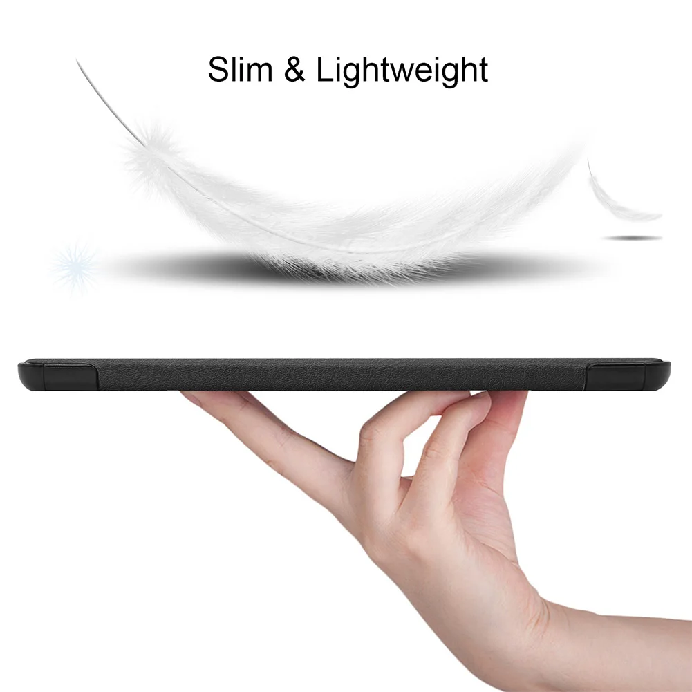 Pre Samsung Galaxy Tab S6 Lite 10.4 Palce SM-P610 SM-P615 2020 Prípade Tri-Fold PU Kožené Stojan, Kryt Šok Dôkaz Tablet Shell