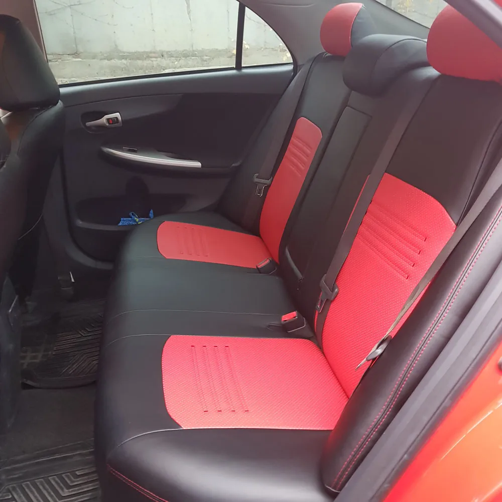 Pre Toyota Corolla (E140, 150) s 2007-2012 гв. (Corolla) móde kryt sedadla z экокожи [model турин ekokozha]