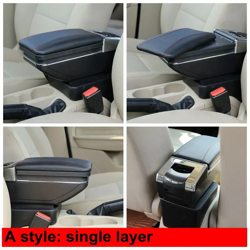 Pre Toyota Prius C opierkou box centrálny sklad obsah Úložný box s držiak popolníka USB úprava interiérových doplnkov
