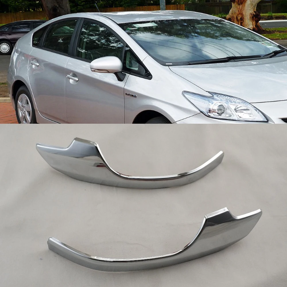 Pre Toyota Prius XW30 2009-Markx 2010-2016 Chrome Zozadu Dvere, Bočné Spätné Zrkadlo Pokrytie Výbava Chránič Styling Nálepky