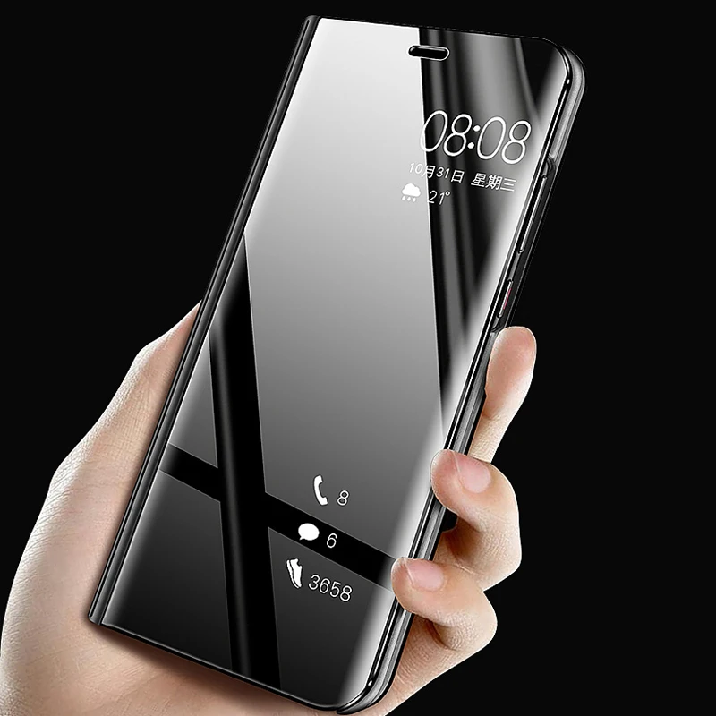 Pre Xiao mi 10 TON Pro Prípade 2020 Luxusné Módne Kože Flip Zrkadlo Prípade Pre Xiao Mi 10 TON Lite 5G Telefón Prípadoch Coque Mi10T 10 T