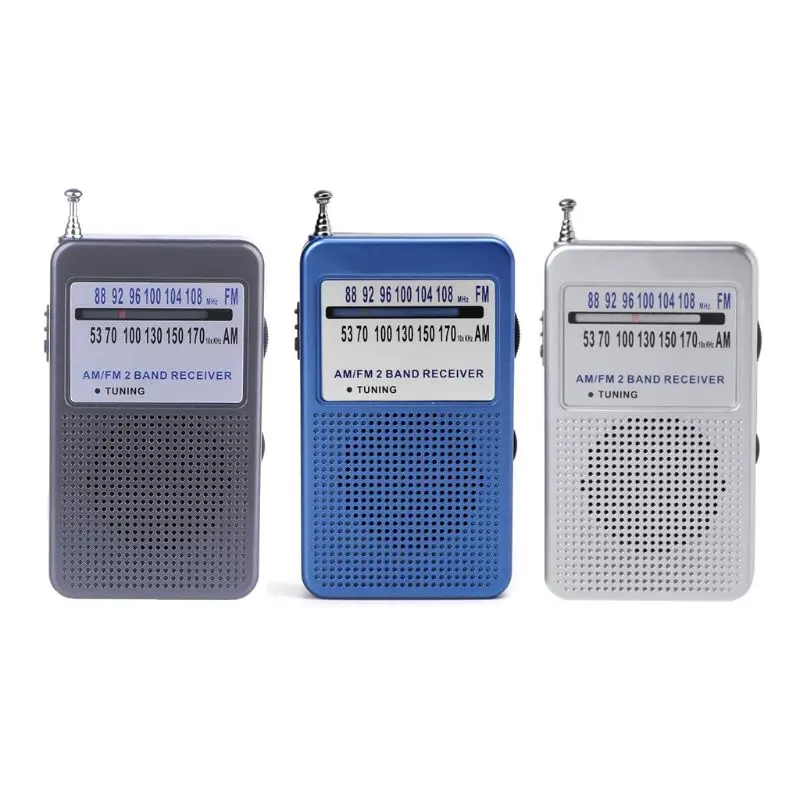 Prenosné AM/FM 2 Kapela Digitálny Displej Vreckový Rádio Prijímač Podporuje Stereo Režime 746D