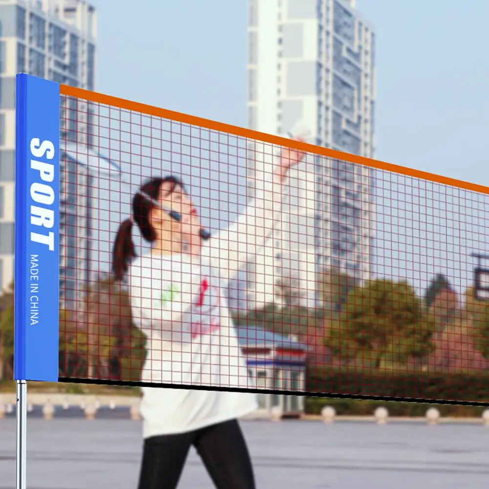 Prenosné Badminton Netto Jednoduché Nastavenie Odolný Nylon Polyesteru Volejbalové Siete Na Tenis Pickleball Školenia Outdoorové Športy
