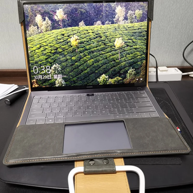 Prenosné Kabelka, Notebook Sleeve Pre HuaWei Honor MagicBook 2019 14 PU Kryt Pre MateBook 13 X Pro 13.9 X 13 MateBook D 15.6